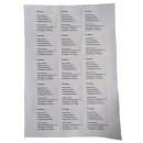 Babys Natur Hinweis-Etiketten 15er-Blatt